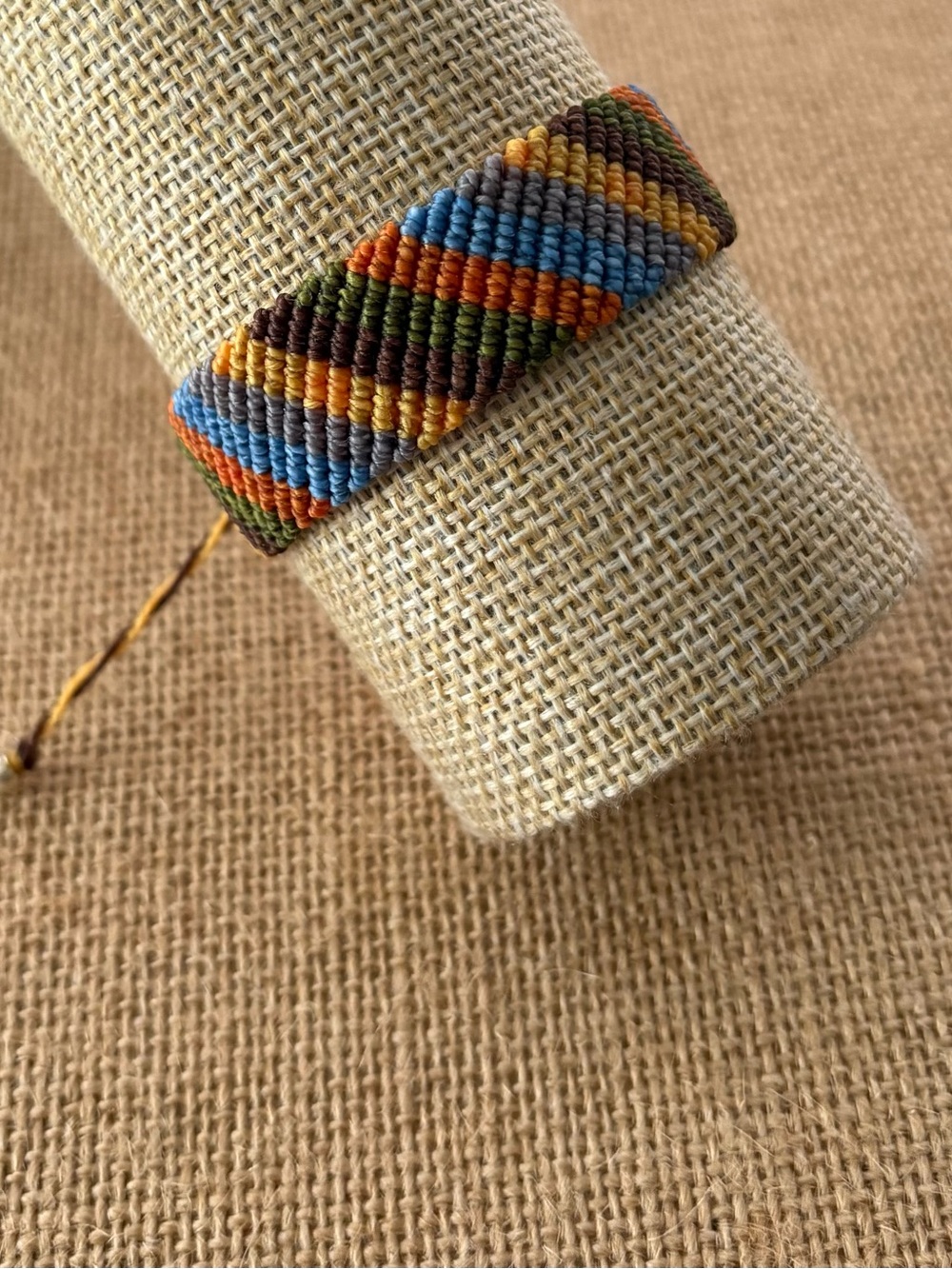 Handwoven Multicolor Men's Friendship Bracelet